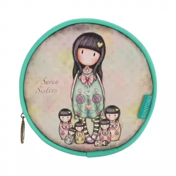 Круглая сумка для аксессуаров - Seven Sisters