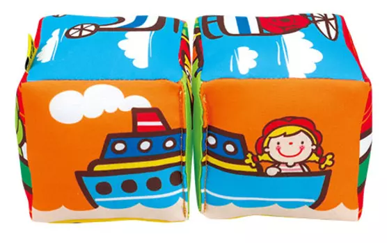 Кубики музыкальные - Совмести-ка транспорт