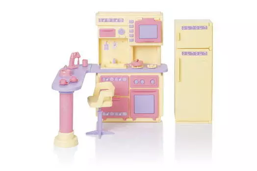 Кухня - Маленькая принцесса, цвет лимонный