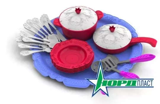 Кухонный сервиз на 23 предмета серии Волшебная Хозяюшка