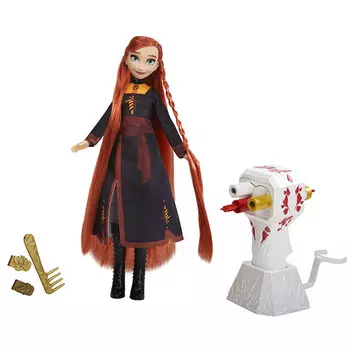 Кукла Анна Disney Princess, Холодное сердце 2 Магия причесок