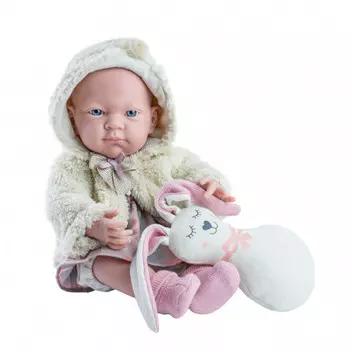 Кукла Бэби с подушкой-заяц, 36 см.