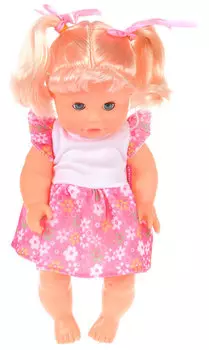 Кукла Bambolina, 33 см с горшочком, бутылочкой и аксессуарами