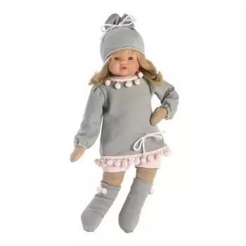 Кукла Берта с мягконабивными руками и ногами, 43 см