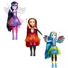 Кукла интерактивная из серии My Little Pony Equestria Girls, 3 вида: Твайлайт, Сансет Шиммер, Радуга Дэш