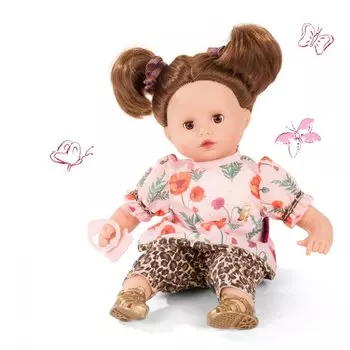 Кукла Маффин - Шатенка в костюме кошечки, 33 см