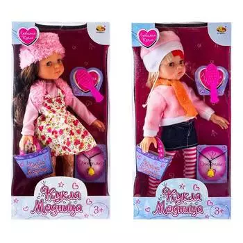 Кукла - Модница с аксессуарами, 3 вида