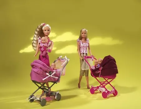 Кукла Штеффи с коляской, набор
