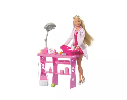 Кукла Штеффи-ветеринар, 29 см.