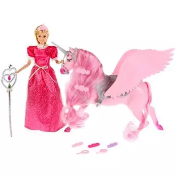 Кукла София принцесса с единорогом и аксессуарами, 29 см