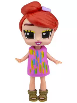 Кукла Tasha из серии Boxy Girls Mini 8 см с аксессуарами в 1 коробочке