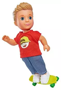 Кукла Тимми - скейтбордист, 12 см