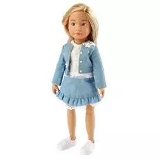 Кукла Вера Kruselings в весеннем нарядном костюме, 23 см