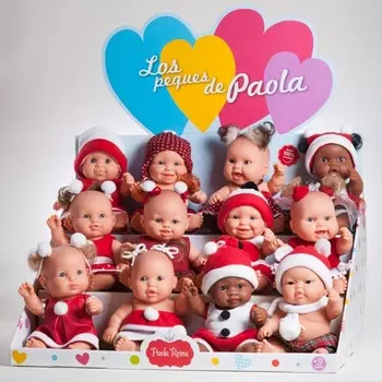 Куклы пупсы 22 см. из серии Санта Клаус, 12 видов