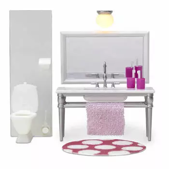Кукольная мебель Смоланд - Ванная с 1 раковиной