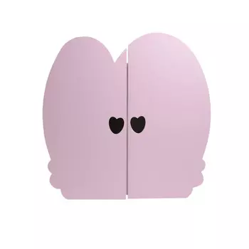 Кукольный шкаф, нежно-розовый