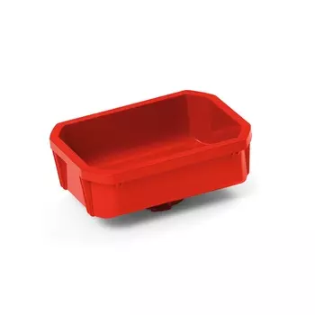 Кузов для грузовика красный 22 см.