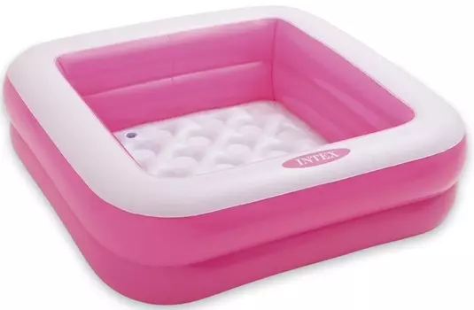 Квадратный надувной бассейн с надувным дном