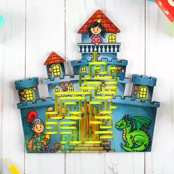 Лабиринт деревянный большой – Замок