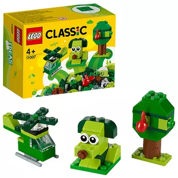 Lego Classic. Зеленый набор для конструирования