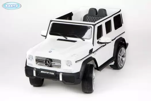 Лицензионный электромобиль Barty Mercedes-Benz G65 AMG 12V/7AH, белый