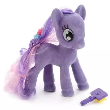 Лошадь с аксессуарами, флокированное покрытие