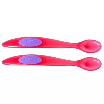 Ложечки, 2 штуки, розовые