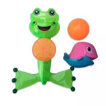 Лягушка-мельница для ванной, в наборе с аксессуарами – Веселое купание