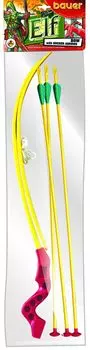 Лук Эльф с 3 стрелами на присосках, в пакете