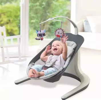 Люлька-баунсер Tiny Love - Качаемся и играем, звук