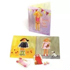 Магнитная игра – Девочка, с нарядами