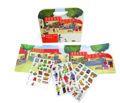 Магнитная игра За покупками