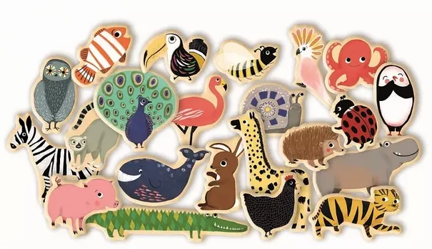 Магнитная игра – Животные