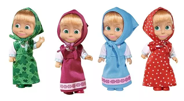 Маша в сарафане, 4 вида