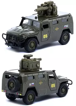 Машина "ГАЗ Тигр" - Вооружённые силы, свет, звук