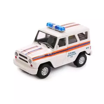 Машина инерционная Служба Спасения, свет и звук, открываются дери