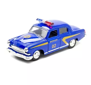 Машина металлическая инерционная – Газ - Волга 21 – Милиция