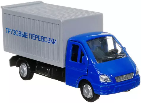Машина металлическая инерционная - Газель Грузовые перевозки, 12 см., открываются двери