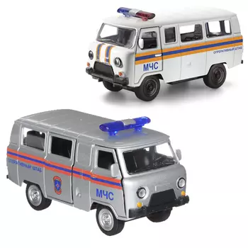 Машина металлическая инерционная - Уаз 39625 - МЧС