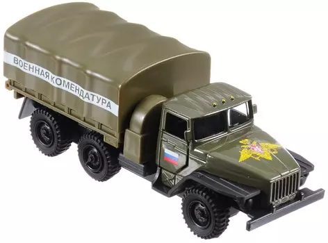 Машина металлическая инерционная – Урал - Военная Комендатура, 12 см