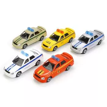 Машина металлическая – Лада Приора 1:72, несколько видов sim)