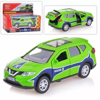 Машина металлическая Nissan X-Trail Спорт 12 см, открываются двери, инерционная