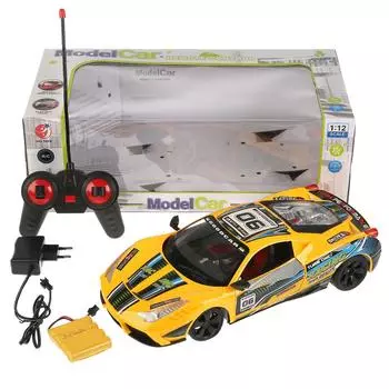 Машина на р/у 163-E8021A, открываются двери и багажник, свет