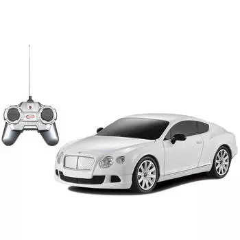 Машина на р/у - Bentley Continental GT speed, белый, 1:24