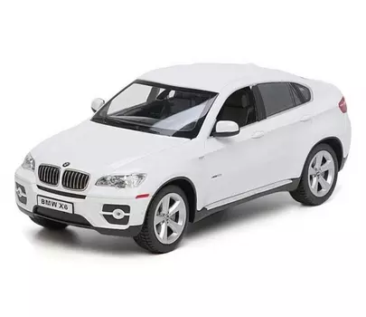 Машина на р/у - BMW X6, цвет белый, 1:14