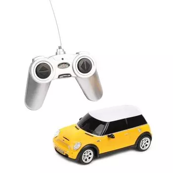 Машина на р/у - Mini, 1:24, желтый, свет