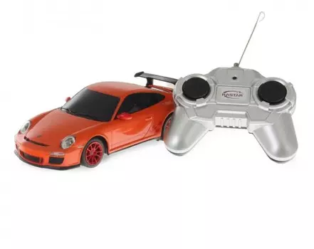 Машина на р/у - Porsche GT3 RS, оранжевый, 1:24, 18 см