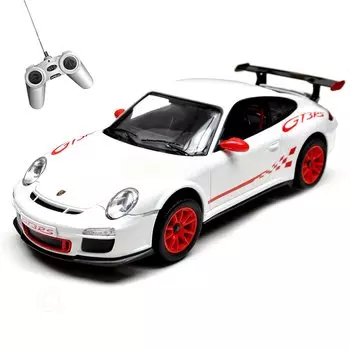 Машина на р/у - Porsche GT3 RS, белый, 1:24, 18 см