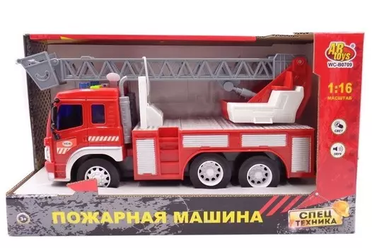 Машина Пожарная инерционная – 1:16. Световые и звуковые эффекты