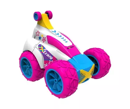 Машина р/у Крейзи, розовая